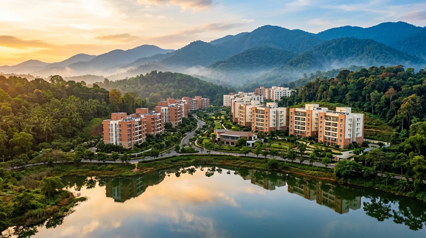 Residential township nestled in green hills — Shahapur Asangaon