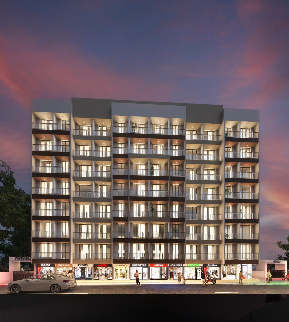 Symphonee Greens building architecture